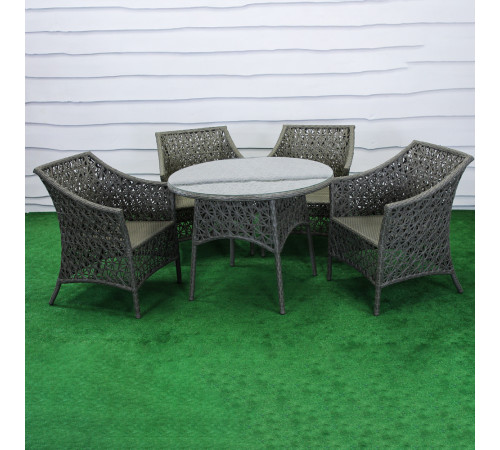 Комплект садових меблів Greengard Лінора, сірий