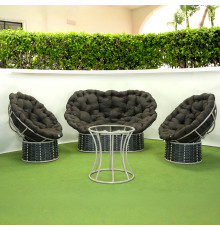 Комплект садових меблів Greengard Мапасан, коричнево-бежевий