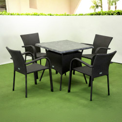 Комплект садових меблів Greengard Марокко Рт-20198-2, коричневий