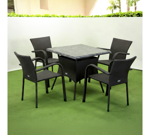 Комплект садових меблів Greengard Марокко Рт-20198-2, коричневий