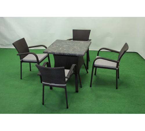 Комплект садових меблів Greengard Марокко Рт-20198-2, коричневий