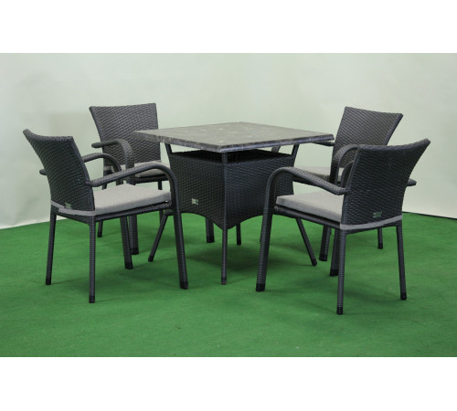 Комплект садових меблів Марокко, сірий