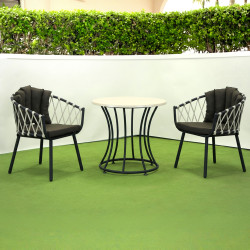 Комплект садових меблів Greengard Рів’єра, коричнево-бежевий