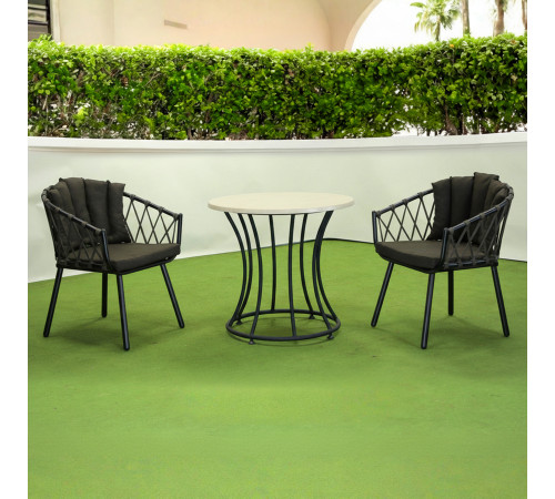 Комплект садових меблів Greengard Рів’єра 2, коричневий