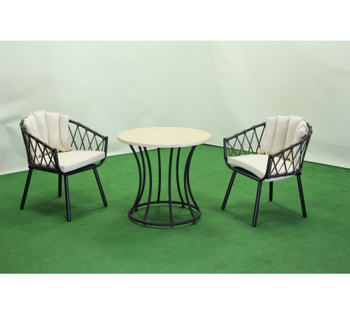 Комплект садових меблів Greengard&nbsp;Рів’єра 2 Рт-20180-1, бежевий