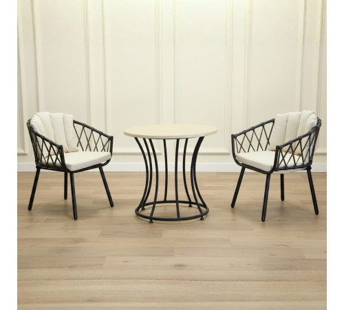 Комплект садових меблів Greengard&nbsp;Рів’єра 2 Рт-20180-1, бежевий