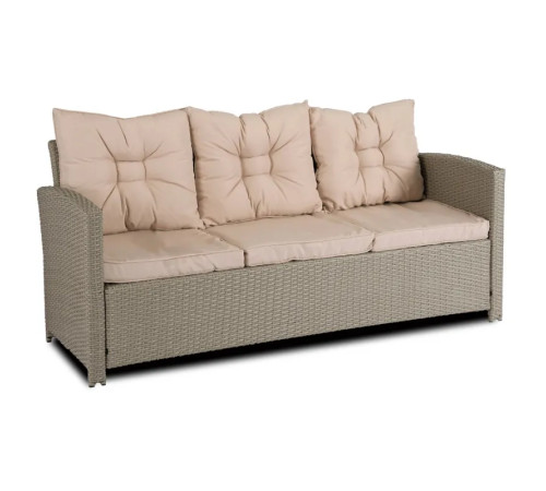 Комплект садових меблів з ротангу MEBEL ELITE Колорадо, бежевий