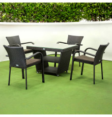 Комплект садових меблів Greengard Чікаго, коричневий