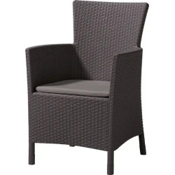 Крісло садове Keter Lowa DC коричневе