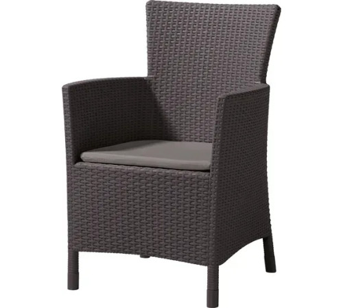 Крісло садове Keter Lowa DC коричневе