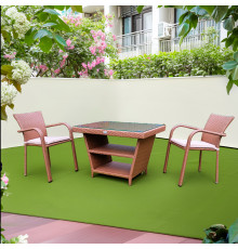 Комплект садових меблів Greengard Чікаго, цегляний