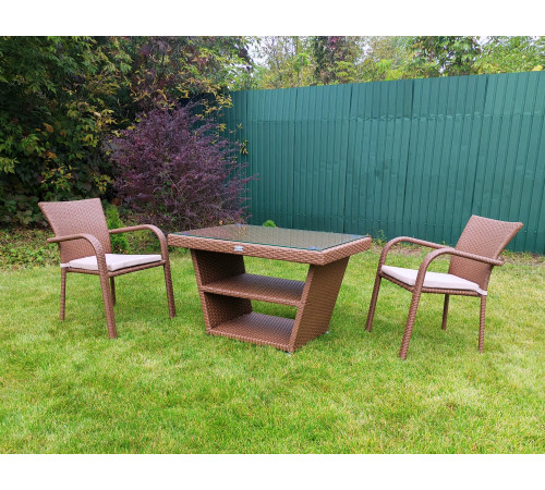 Комплект садових меблів Greengard Чікаго, цегляний