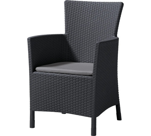 Крісло садове Keter Lowa DC графіт