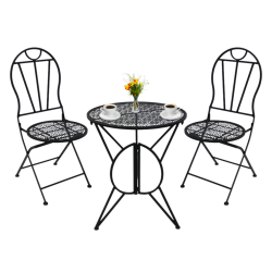 Комплект садових меблів Chomik GARDEN LINE SUSAN, чорний