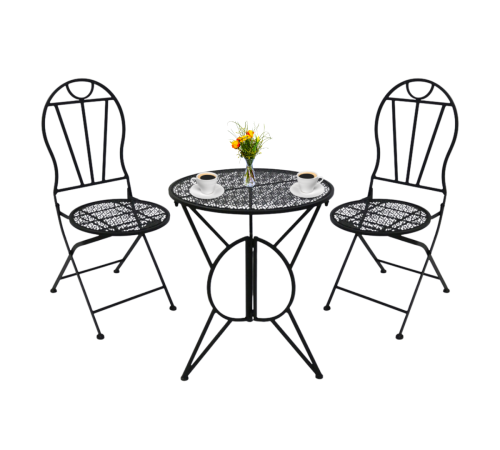 Комплект садових меблів Chomik GARDEN LINE SUSAN, чорний