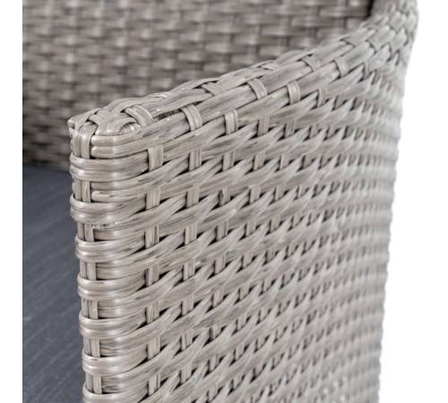 Комплект садових меблів DiVolio Siena, світло-сірий