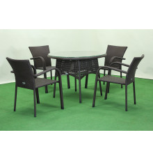 Комплект садових меблів Greengard Балеар Лайт, коричневий