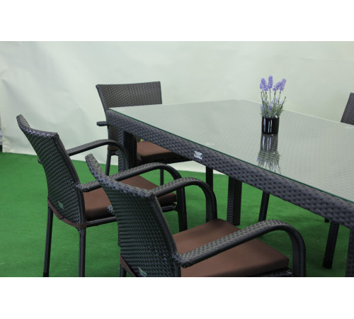 Комплект садових меблів Greengard Вермонт 180, сірий