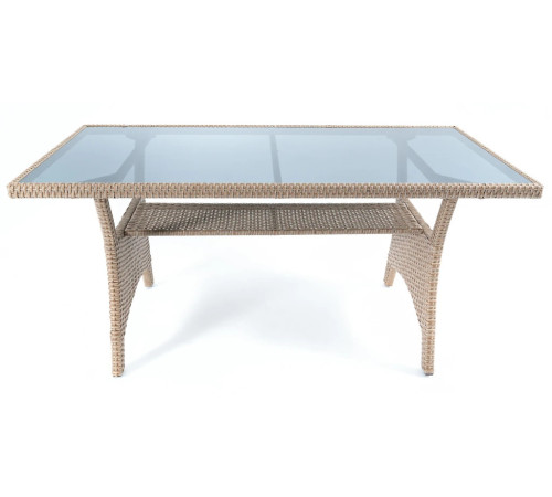 Комплект садових меблів Di Volio Livorno 9-місний, сіро-бежевий