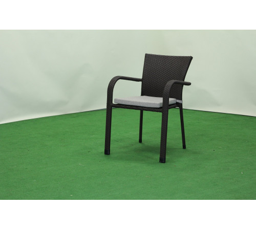 Комплект садових меблів Greengard Балеар Лайт Рт-20194-4, коричнево- чорний