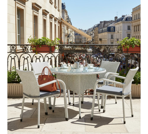 Комплект садових меблів Greengard Балеар Лайт Рт-20194-5, білий