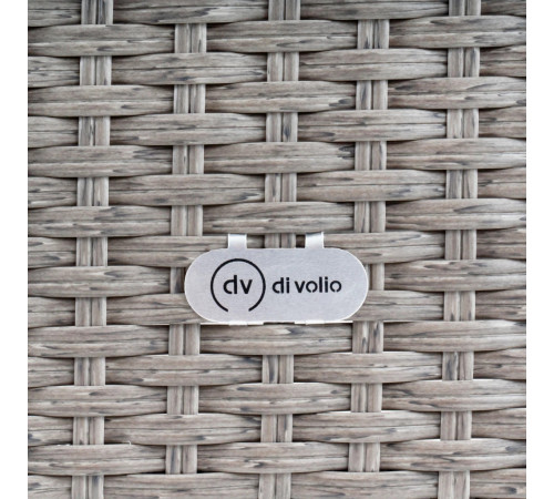 Комплект садових меблів Di Volio VERONA 8-місний, сірий