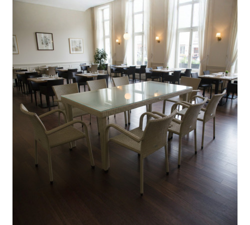 Комплект садових меблів Greengard Вермонт 180, бежевий