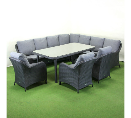 Комплект садових меблів Greengard Версаль, сірий