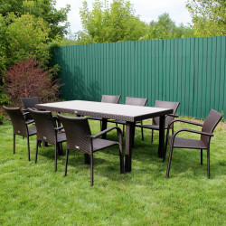 Комплект садових меблів Greengard Верона 200 Рт-20207, коричневий