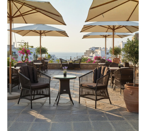 Комплект садових меблів Greengard Дарвін, коричневий