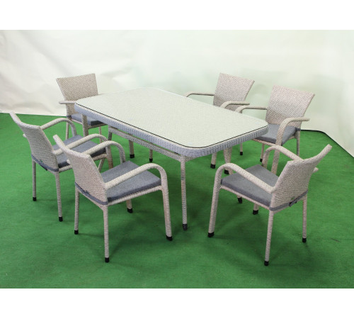 Комплект садових меблів Greengard Крістал 160, бежевий