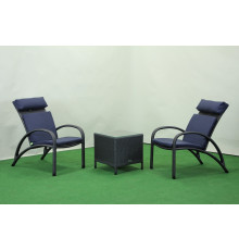 Комплект садових меблів Greengard Пляж, сіро-синій