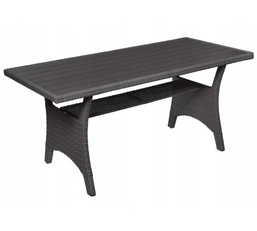 Комплект садових меблів з ротангу JUMI MILANO, сірий