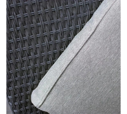 Комплект садових меблів з ротангу JUMI MILANO, сірий