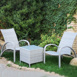 Комплект садових меблів Greengard Пляж Рт-20184, сірий