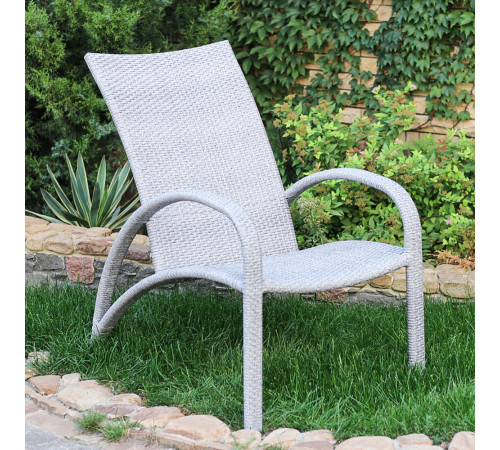 Комплект садових меблів Greengard Пляж, сірий