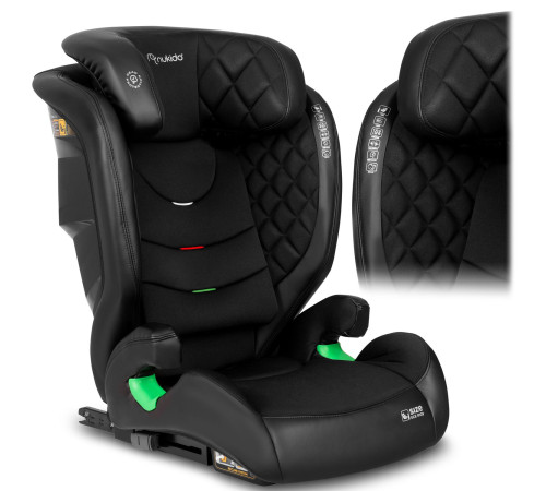 Автокрісло Nukido Louis чорне 15-36 кг ISOFIX Автокрісло Nukido Louis чорне 15-36 кг ISOFIX