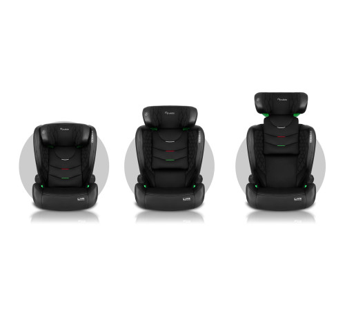 Автокрісло Nukido Louis чорне 15-36 кг ISOFIX Автокрісло Nukido Louis чорне 15-36 кг ISOFIX