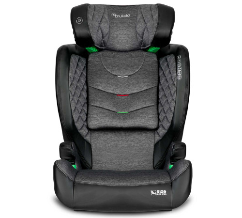 Автокрісло Nukido Louis чорно-сіре 15-36 кг ISOFIX Автокрісло Nukido Louis чорно-сіре 15-36 кг ISOFIX