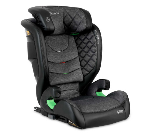 Автокрісло Nukido Louis чорно-сіре 15-36 кг ISOFIX Автокрісло Nukido Louis чорно-сіре 15-36 кг ISOFIX