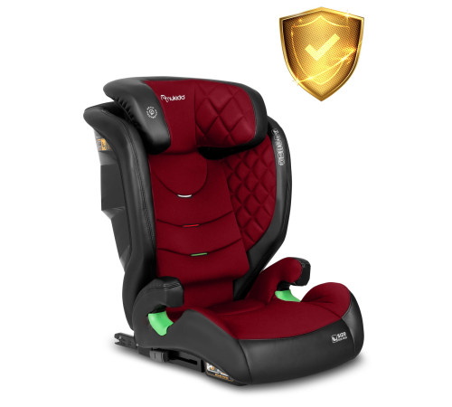 Автокрісло Nukido Louis чорно-червоне 15-36 кг ISOFIX Автокрісло Nukido Louis чорно-червоне 15-36 кг ISOFIX