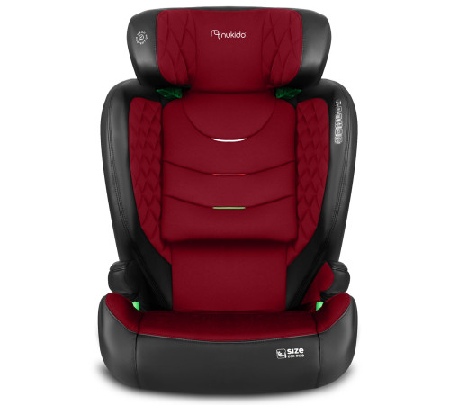 Автокрісло Nukido Louis чорно-червоне 15-36 кг ISOFIX Автокрісло Nukido Louis чорно-червоне 15-36 кг ISOFIX