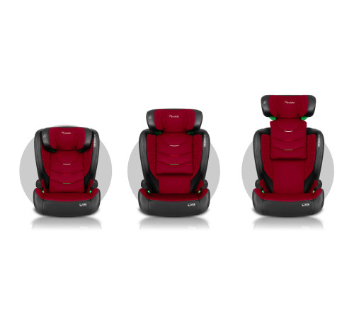 Автокрісло Nukido Louis чорно-червоне 15-36 кг ISOFIX Автокрісло Nukido Louis чорно-червоне 15-36 кг ISOFIX