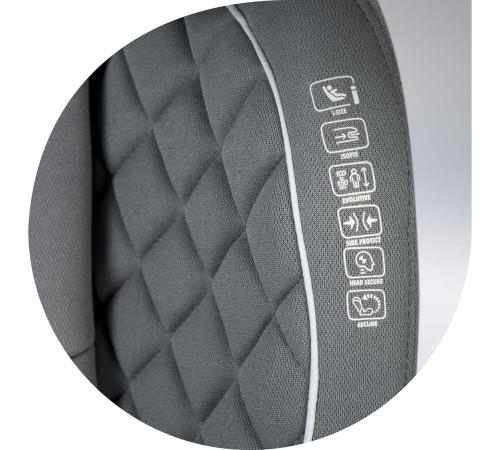 Автокрісло Nukido Louis сіре 15-36 кг ISOFIX Автокрісло Nukido Louis сіре 15-36 кг ISOFIX