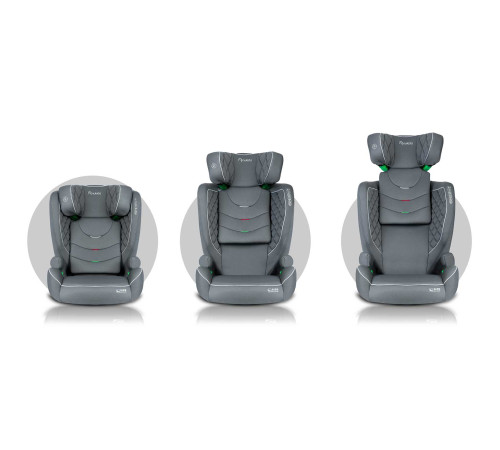 Автокрісло Nukido Louis сіре 15-36 кг ISOFIX Автокрісло Nukido Louis сіре 15-36 кг ISOFIX