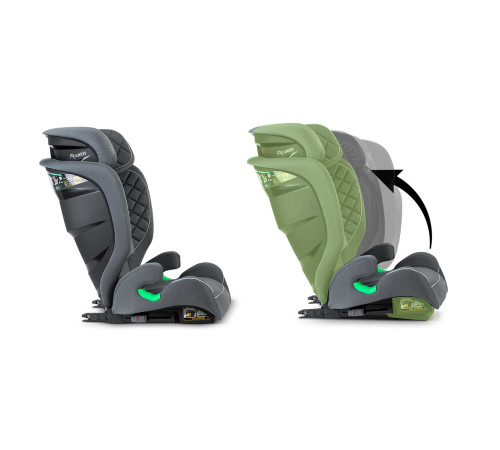 Автокрісло Nukido Louis сіре 15-36 кг ISOFIX Автокрісло Nukido Louis сіре 15-36 кг ISOFIX