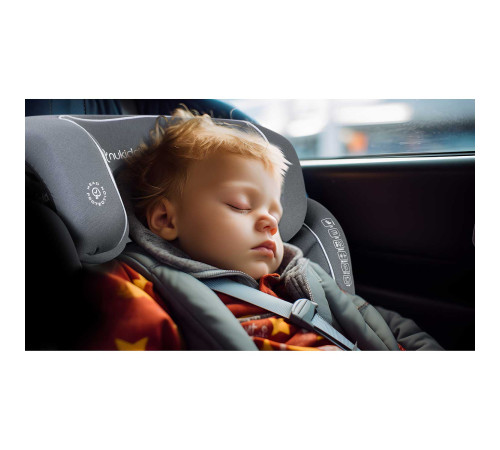 Автокрісло Nukido Louis сіре 15-36 кг ISOFIX Автокрісло Nukido Louis сіре 15-36 кг ISOFIX