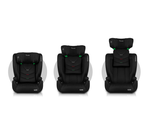 Автокрісло Nukido Louis Soft чорне 15-36 кг ISOFIX Автокрісло Nukido Louis Soft чорне 15-36 кг ISOFIX