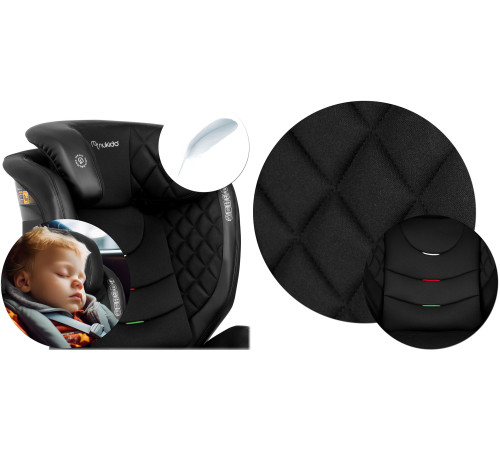 Автокрісло Nukido Louis Soft чорне 15-36 кг ISOFIX Автокрісло Nukido Louis Soft чорне 15-36 кг ISOFIX