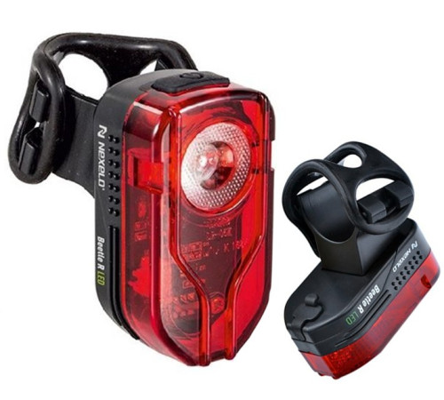 Ліхтар велосипедний Nexelo Beetle R, 100lm, 600mAh, usb
